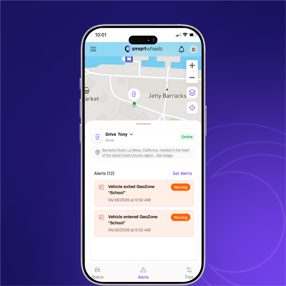 Mobile App Geofence Alert Notifications