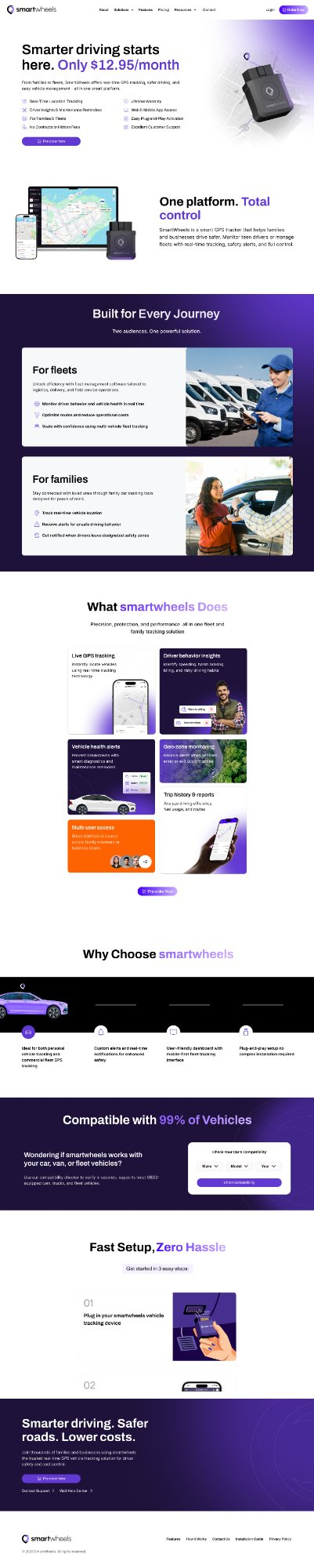 Homepage UI
