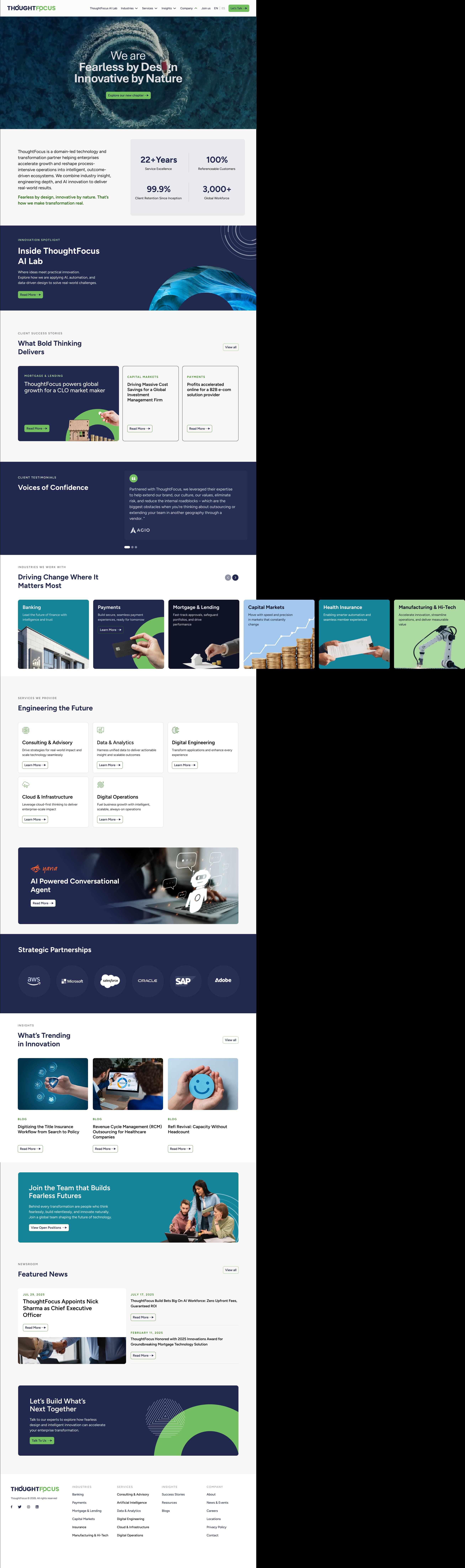 Homepage Full Flow Template